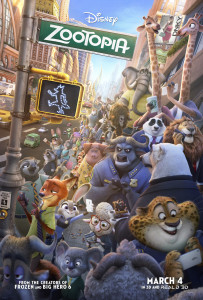 New Releases Zootopia poster