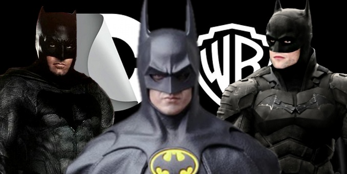 Batman Keaton Affleck Pattinson