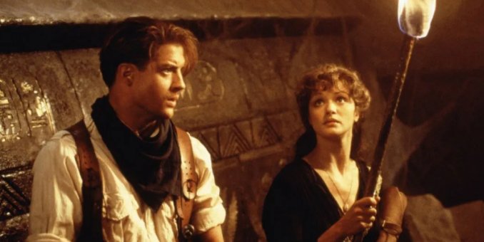The Mummy Brendan Fraser Rachel Weisz