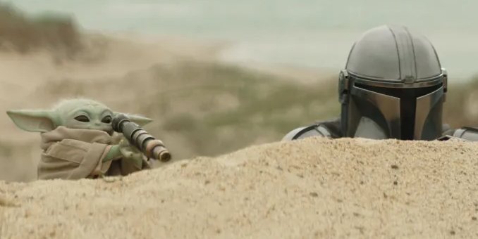 Star Wars Madalorian And Grogu